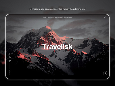 Travelisk | Travel website design travel app travel ui design traveling ui ui design ui design inspiration ui inspiration ui ux design web site travel