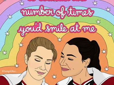 Brittana - Glee fanart brittana brittany s pears digital art fanart glee illustration santana lopez