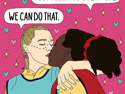 I just want to live my life - Heartstopper fanart alice oseman darcy olson digital art fanart heartstopper illustration tara jones