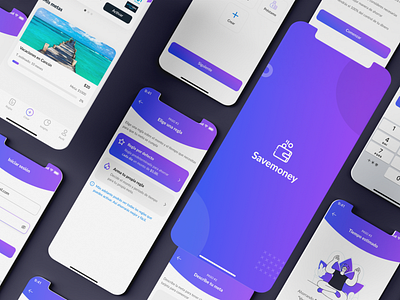 Savemoney | Onboarding | App design app design ui app money app money ui ux app ui inspiration app ui inspiration money dribbble figma ui design app ui inspiration ui ux design uiux