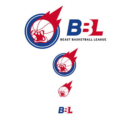 BBL Logo basketball beast logo logo design logo designing sportslogo