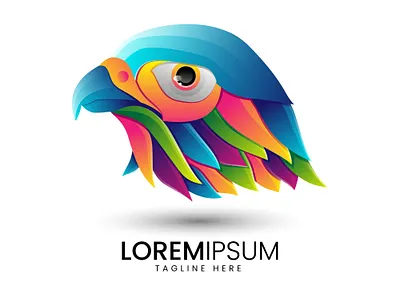 bird-gradient-colorful-logo 3d bird colorful illustration bird colorful logo bird gradient colorful logo bird gradient logo bird gradient logo design bird illustration bird illustration design bird illustration vector design bird logo design branding design graphic design illustration logo vector