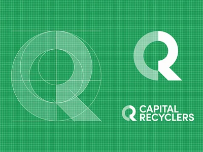 CR Monogram Grids antoniocalvino brand brandidentity branding business company design dribbble graphicdesign grid grids identity logo logo grids logodesign logodesigner mark monogram recycler recycling