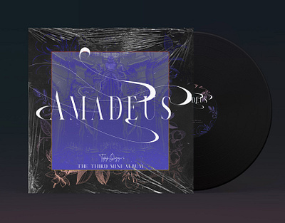 TOPP DOGG 'Amadeus' Redesign album design graphic design music package design product design typography