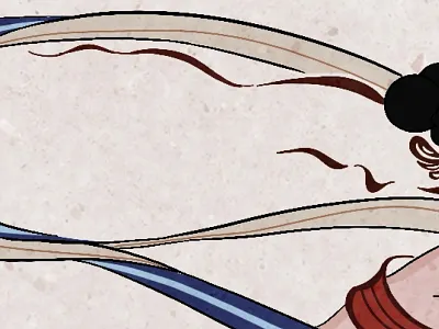 Dunhuang-Mogao Caves design dunhuang mogao caves fairy fashion illustration ui ux 设计