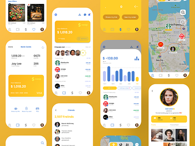 Finance Management App app design banking app e wallet expense tracking finance app mobile app design money ui user interface design ux
