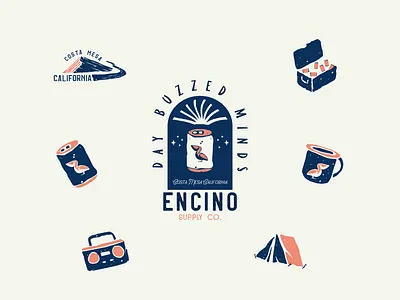 Encino Supply Co atx atx design atx life austin designer austin texas badge california costa mesa encino encino supply vintage