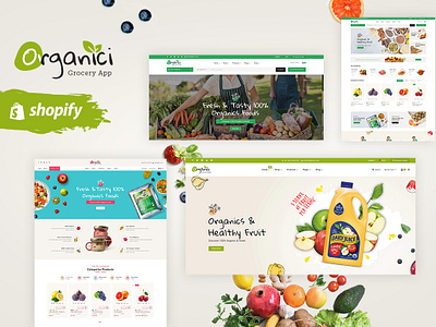 Organici - Online eCommerce Dropshipping Store - Shopify Experts design dropshipping ecommerce farming fiverr landing page online store organici shopify shopify experts ui kit upwork vegan website website development webzeel