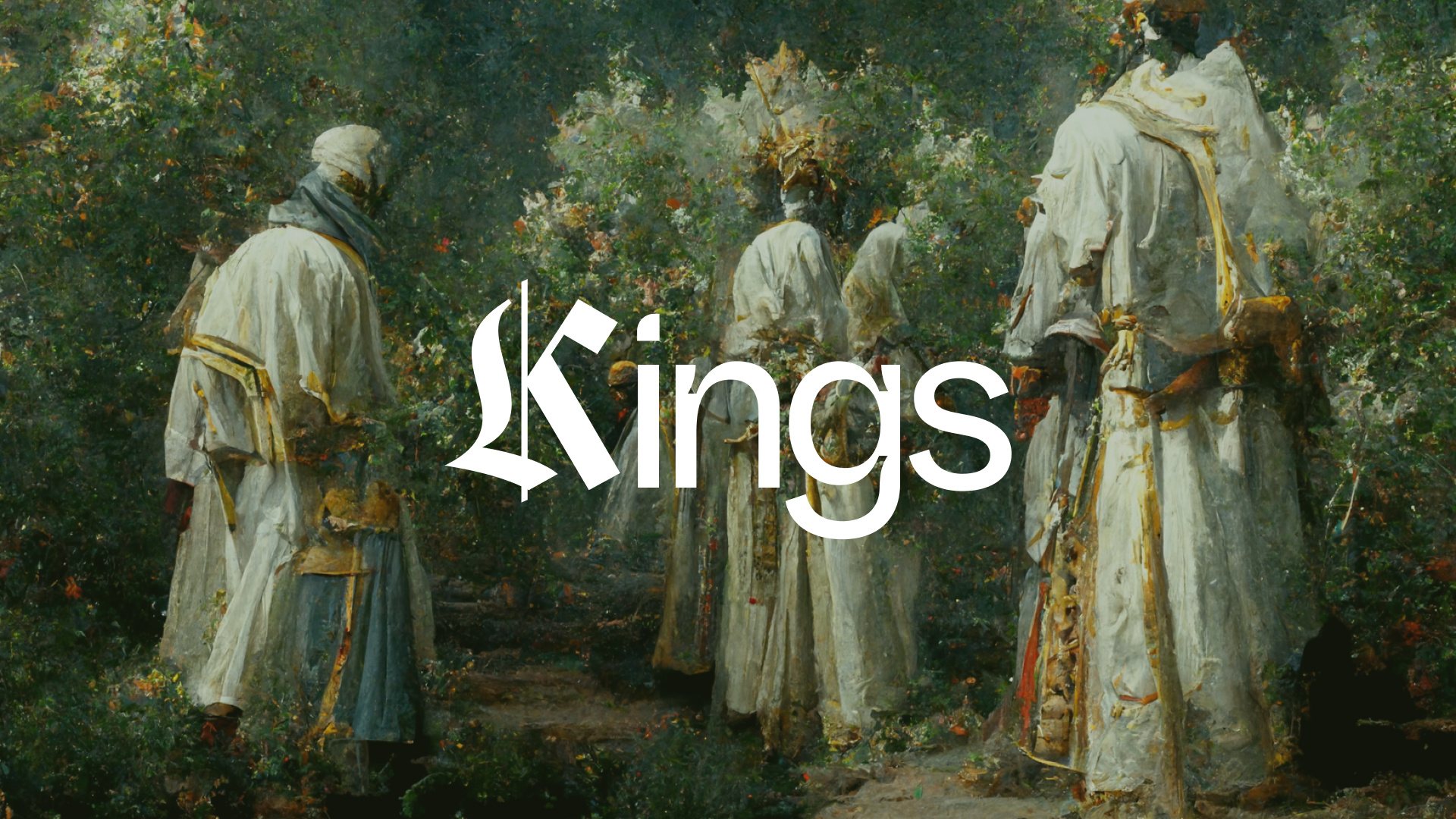 Kings | Series Title ai branding church design graphic design logo sermon series type typography