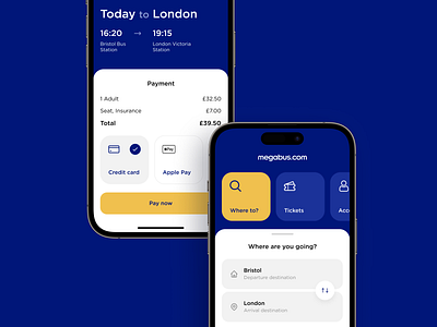 Bus Tickets Buying - App Concept app branding bus bus app buying concept design illustration logo mobile app pay paying tickets travel traveling ui ui design ux ux design ux strategy