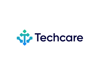 Techcare - Letter T Technology Logo app icon blockchain technology branding ecommerce flat minimalist futuristic logo letter mark monogram logo logo designer logodesign m logo metaverse logo modern logo nft logo simple logo software logo symbol technology web 3.0 web3 logo