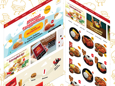 MCD Delivery branding design figma graphic design illustration logo mobile simple ui ux