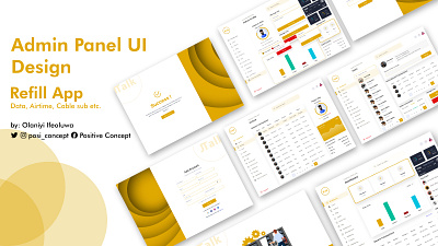 JTalk Admin Panel app design fintech positive concept recharge refill app ui uiux user interface ux