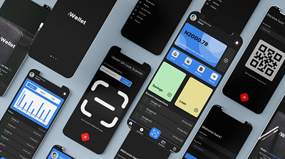 iWallet app design design fintech positive concept ui uiux user interface ux wallet