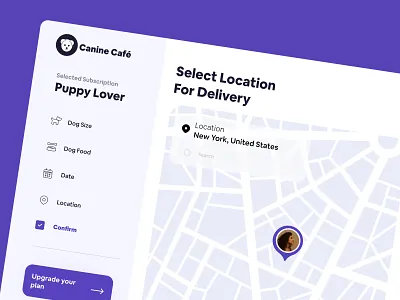 Food for your Furry Friend 🦴 animation dashboard dog dog app dog food graphic design illustration user experience user interface design web design website