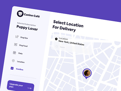 Food for your Furry Friend 🦴 animation dashboard dog dog app dog food graphic design illustration user experience user interface design web design website