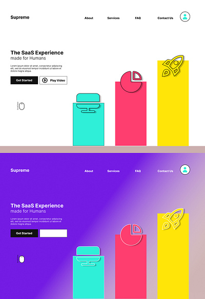 SaaS Web Page