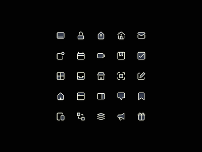 12px UI Icons 12px icons mini transparency ui