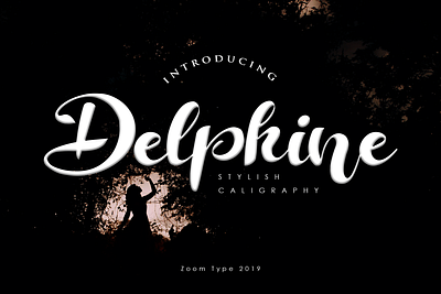 Delphine font branding design font graphic design identity lettering logo