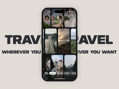 Mobile | Holylazy animated animation app design desire agency graphic design interface mobile mobile app mobile interface mobile ui motion motion design motion graphics scrolling social travel ui video video sharing