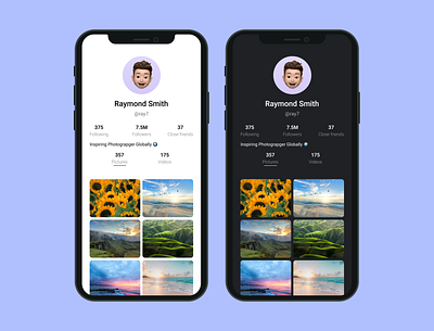 profile app design product design productdesign profile social media ui ux