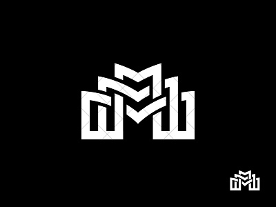 MMM Logo art branding design graphic designer icon identity illustration lettermark logo logo design logotype m mm mmm mmm logo mmm monogram monogram typography vector