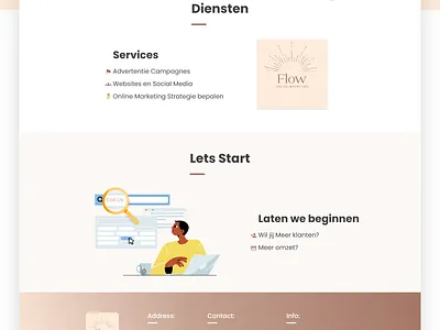 Marketing Landing Page Design antgraphics branding graphic design landingpage ui web website