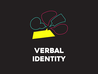 VERBAL IDENTITY - Icon Illustration branding graphic design icon illustration logo