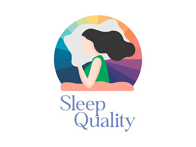 ILLUSTRATED ICON - Sleep Quality branding design graphic design icon illustration