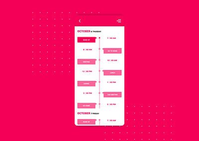 Daily UI :: 079 - Itinerary app branding design graphic design illustration logo typography ui ux vector