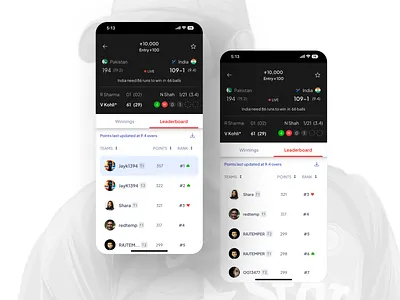 Leaderboard #dailyui branding dailyui design figma illustration logo ui ui challenge uiux ux