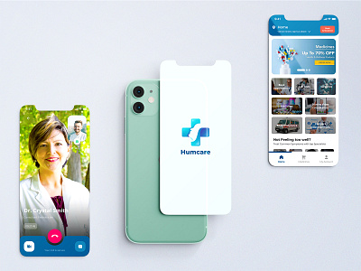 UX/UI Case Study for Tele-Medicine (HumCare ) branding design figma ui ui design ui design company ui designers ui designs ui for mobile app ui ux ui ux design ui ux designer uiux ux ux design ux design company ux designer ux designers uxui