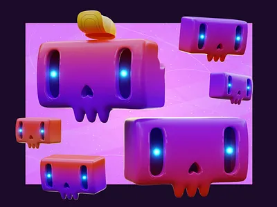 jetpacksandrollerskates 3D interpretation 3d animation blender design diorama gamedev illustration light logo ui