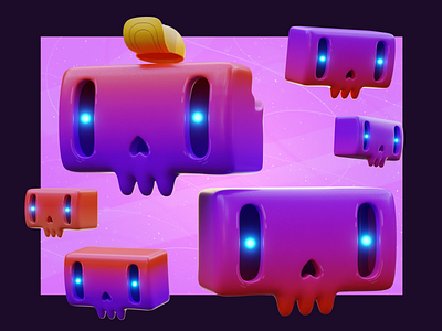 jetpacksandrollerskates 3D interpretation 3d animation blender design diorama gamedev illustration light logo ui