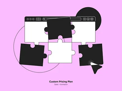 Templ — Illustration System 2d animation case study commercial design digital illustration interface kapustin lottie outline set system vector