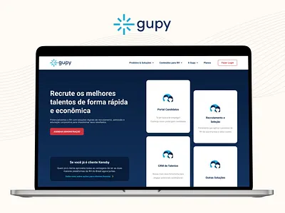 Gupy Redesign Proposal app branding design illustration logo ui uiux ux vector web