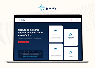 Gupy Redesign Proposal app branding design illustration logo ui uiux ux vector web