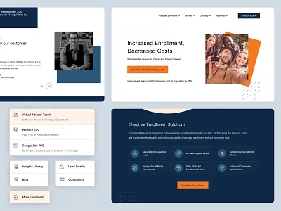 Leads, Higher Conversion Rates - Company Page about page company page high conversion page landing page leads service page website