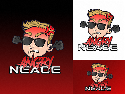 'ANGRY NEACE' art branding daily design identity illustration logo logomark ui vector