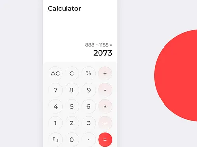 Calculator calculator checkout design illustration mobile design signup page ui ux