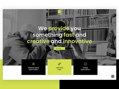 WP Optimization | Optimization Agency Landing Page landing page landing page design logo logo design ui ui design uiux ux ux design webflow design website design wordpress design