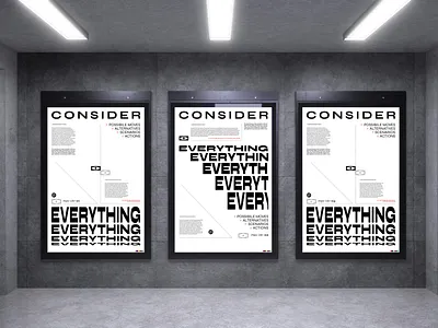 Practice Consideration poster design