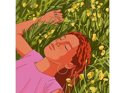 The Mental Function No. 13: Meditation, Contemplation 2d illustration book illustration character design editorial illustration psychology