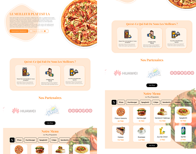 Food Delivery Landing Page design food food delivery landingpage ui ux web website