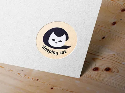 Logo cat branding logo