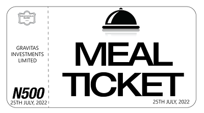 MEAL TICKET