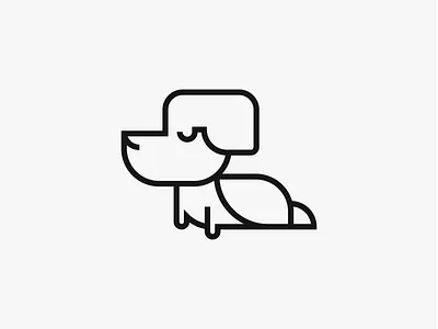 / Dog / 2d brand identity branding design flat graphic design icon identity illustration logo logo concept logo design logotype mark minimal minimalistic logo symbol vector