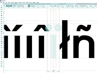 Type Design 29 2d art artwork design font fontlab graphic design lettering modern type design typeface typography vector