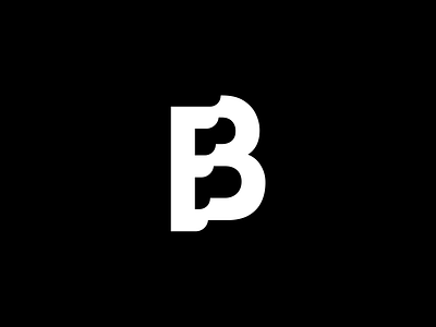 B b brand branding confident design elegant graphic design illustration letter logo logotype mark minimalism minimalistic modern sign smart tech typography