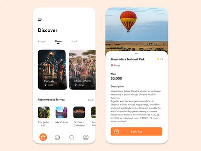 Travo design mobile typography ui ui webdesign branding